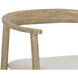 Jeremy 35.75 inch Weathered Oak / Dove Cream Counter Stool